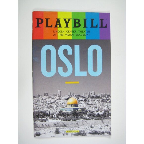 Playbill Pride June 2017 Oslo Lincoln Center Theatre Vivian Beaumont Broadway Pr - Picture 1 of 6